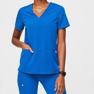 Cansa Three-Pocket Scrub Top